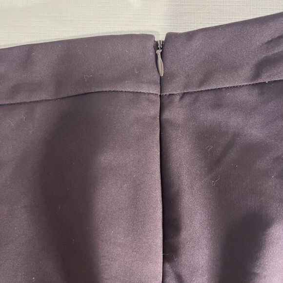 NWT Kenneth Cole Bordeaux Womens Ankle Pant Size 4 Dress Pants Grape Burgundy - Picture 3 of 6